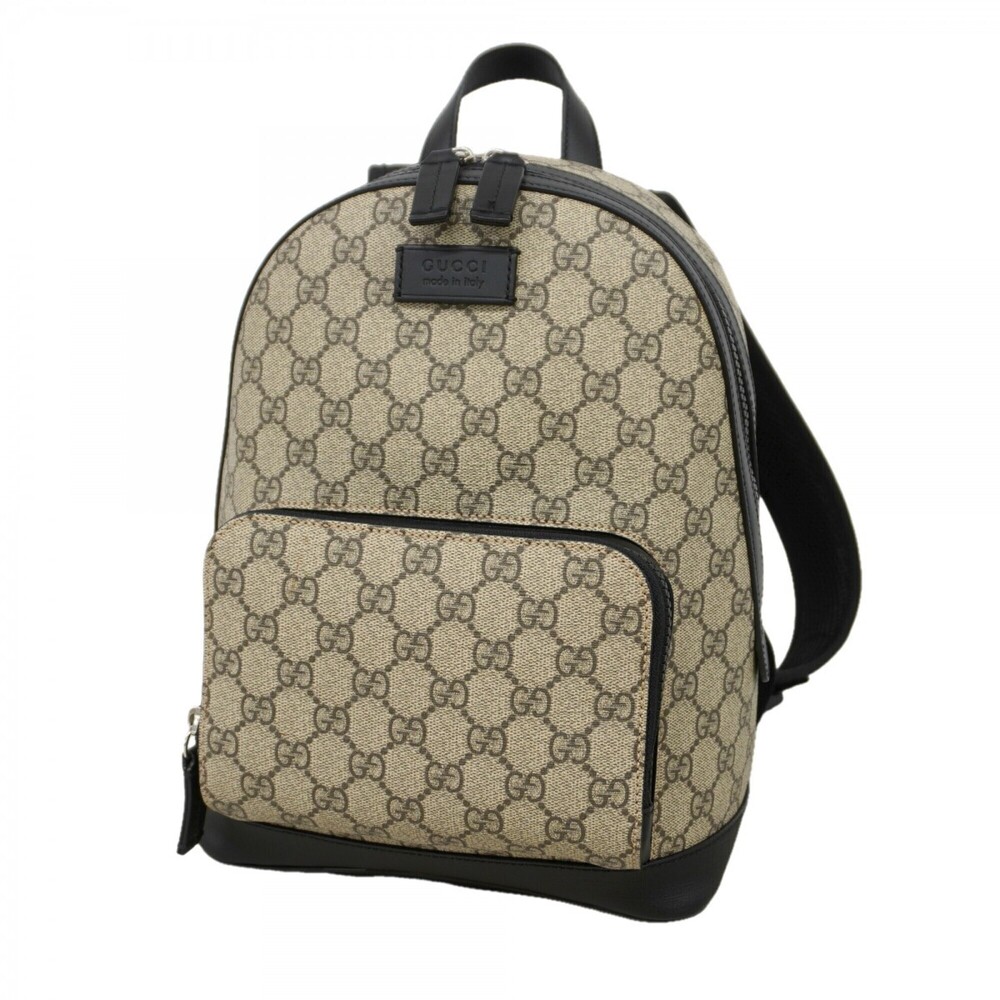 Gucci GG Supreme Backpack/Daypack 429020 Brown Women's